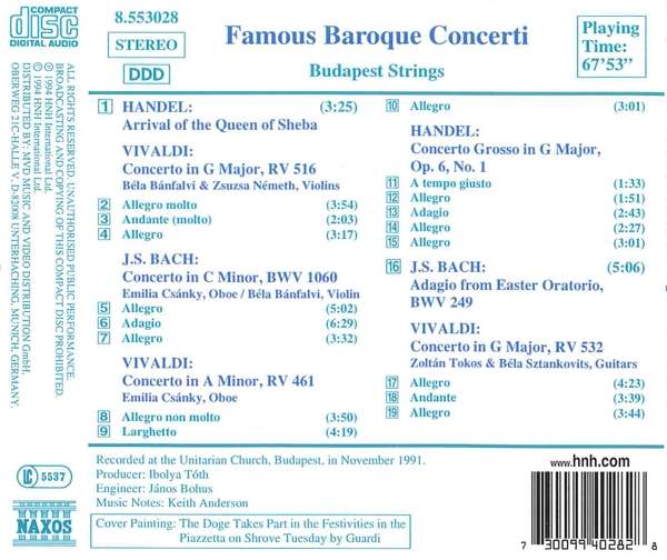 FAMOUS BAROQUE CONCERTI - slide-1