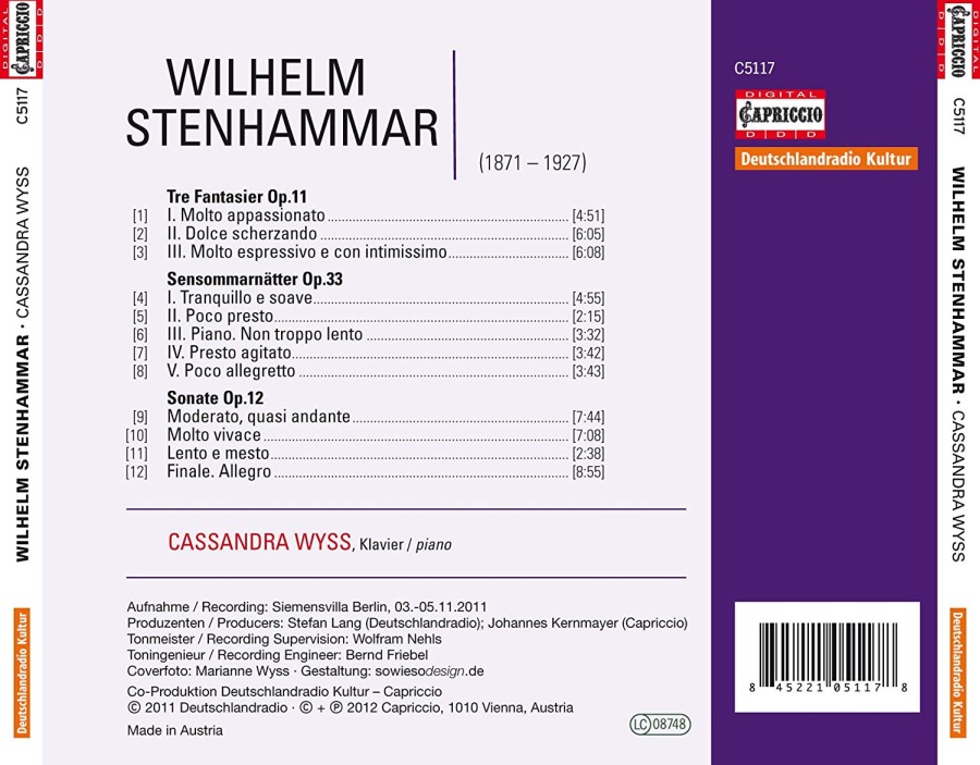 Stenhammar: Piano Pieces - slide-1