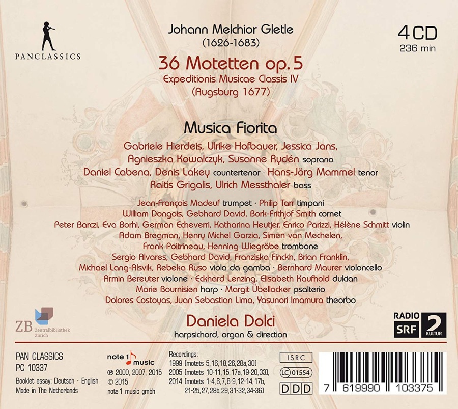 Gletle: Motets op. 5 - slide-1