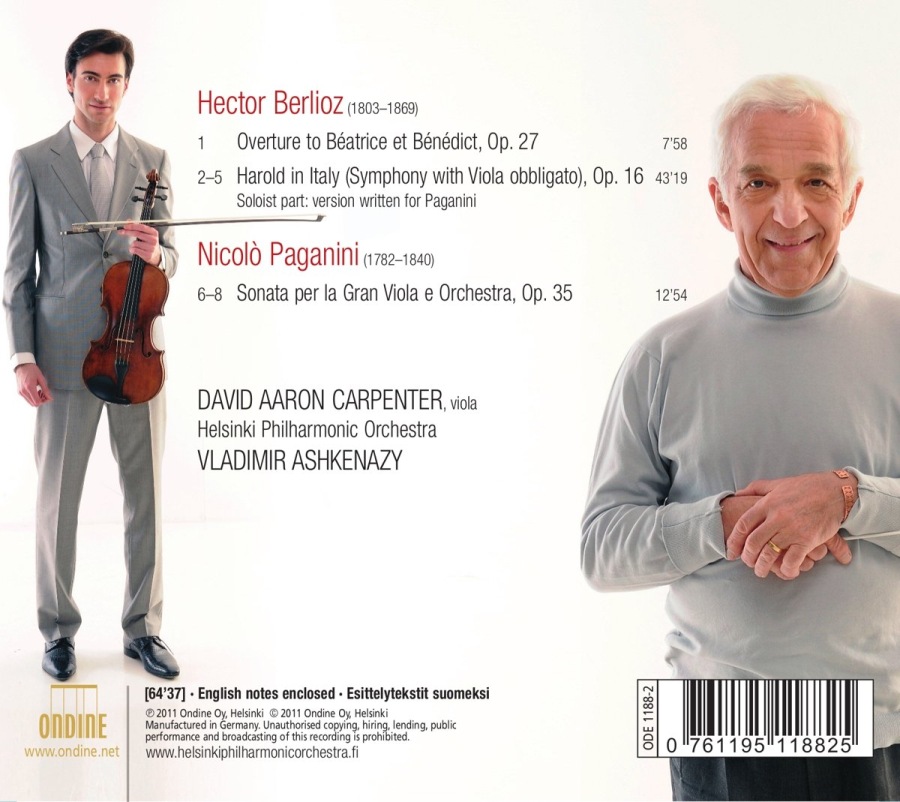 Berlioz: Harold in Italy, Paganini: Sonata per la Gran Viola e Orchestra - slide-1