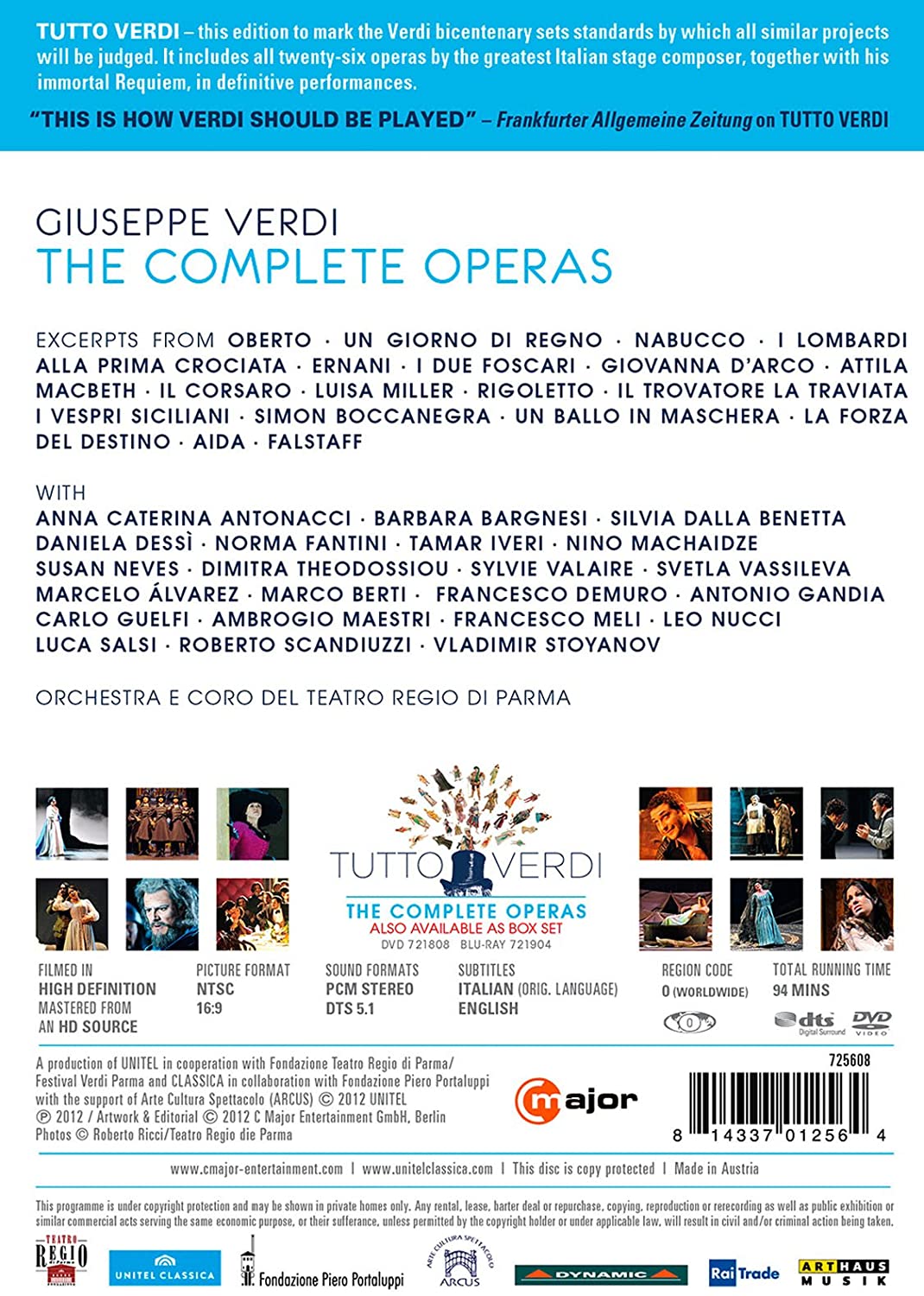 Tutto Verdi Highlights from Aida, La Traviata, Nabucco, Rigoletto - slide-1