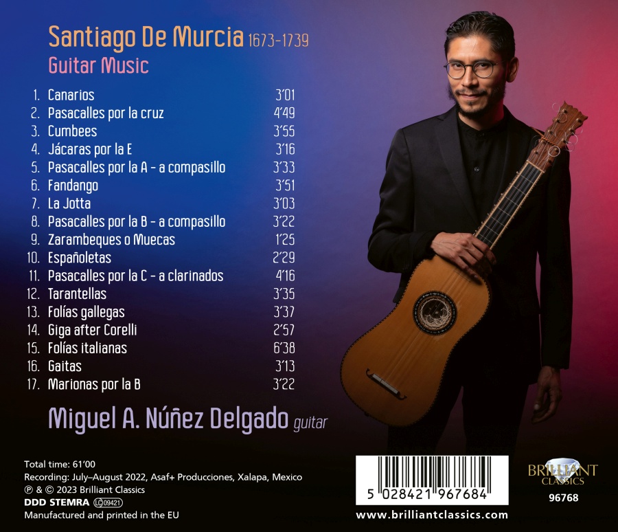 De Murcia: Guitar Music - slide-1