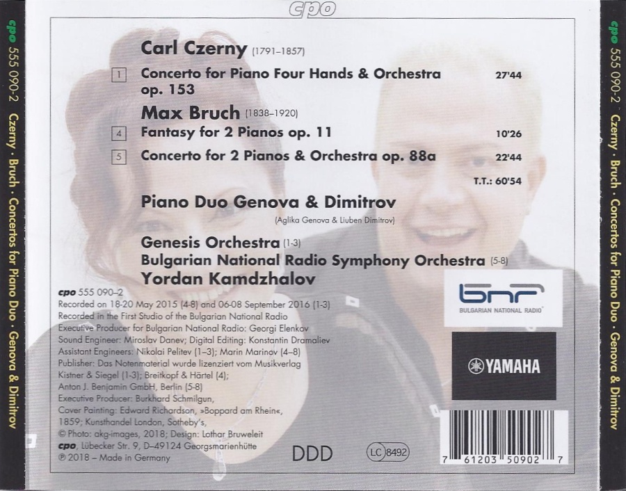 Czerny & Bruch: Concertos for Piano Duo & Orchestra - slide-1
