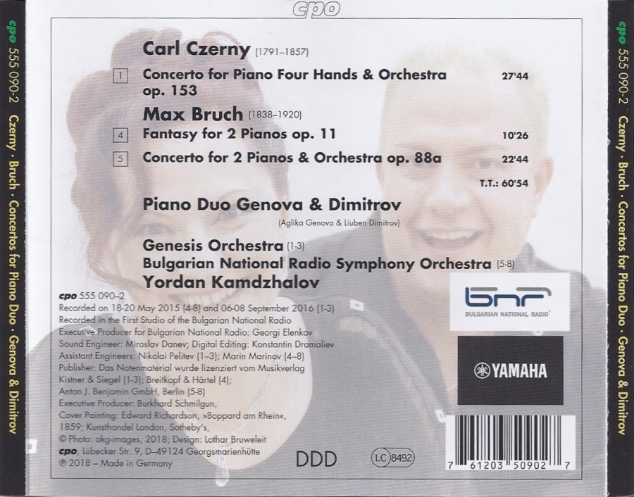 Czerny & Bruch: Concertos for Piano Duo & Orchestra - slide-1