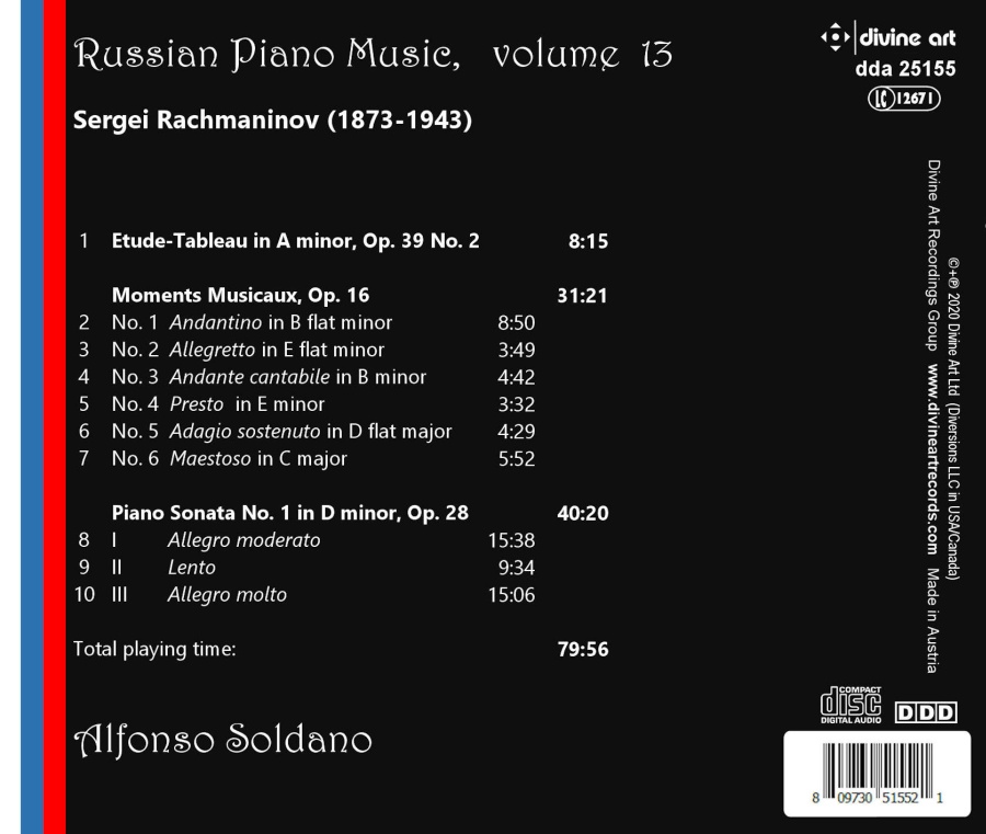 Russian Piano Music vol. 13 - Sergei Rachmaninov - slide-1