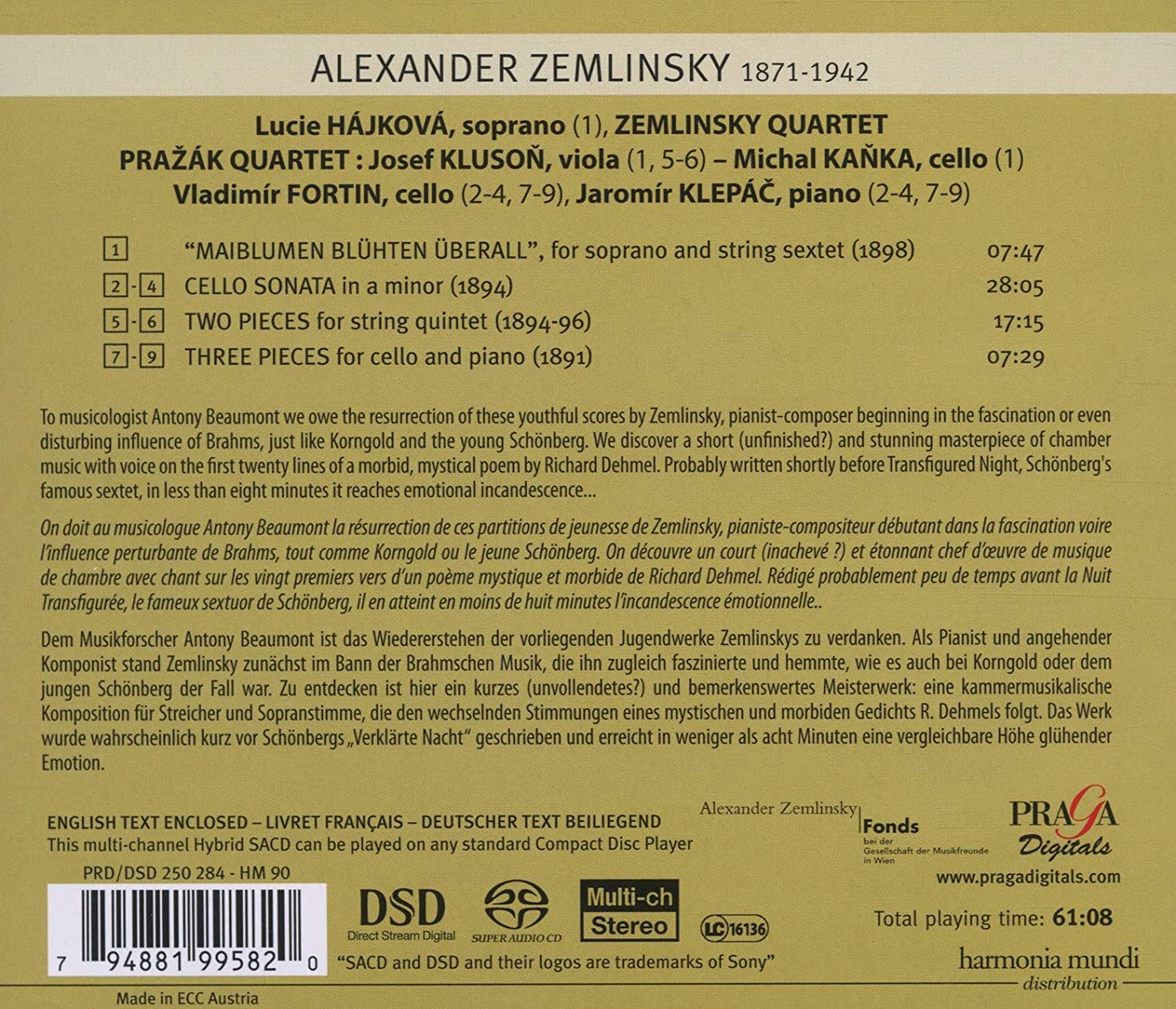 Zemlinsky: Early Chamber Music - slide-1