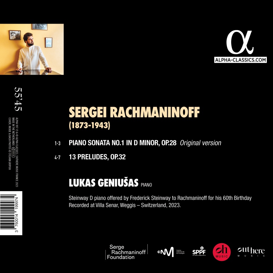 Rachmaninoff: Piano Sonata No. 1 & Preludes - slide-1