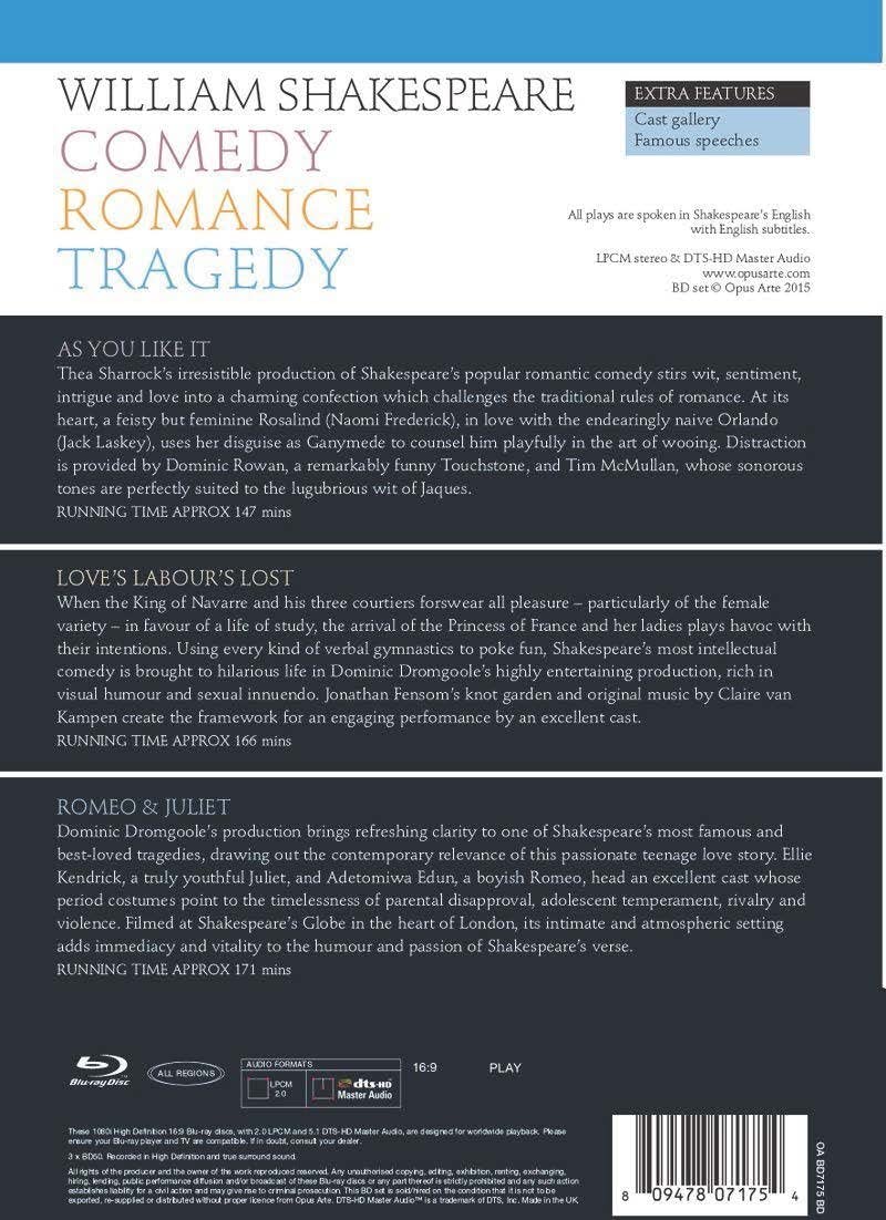 Shakespeare: Comedy Romance - slide-1