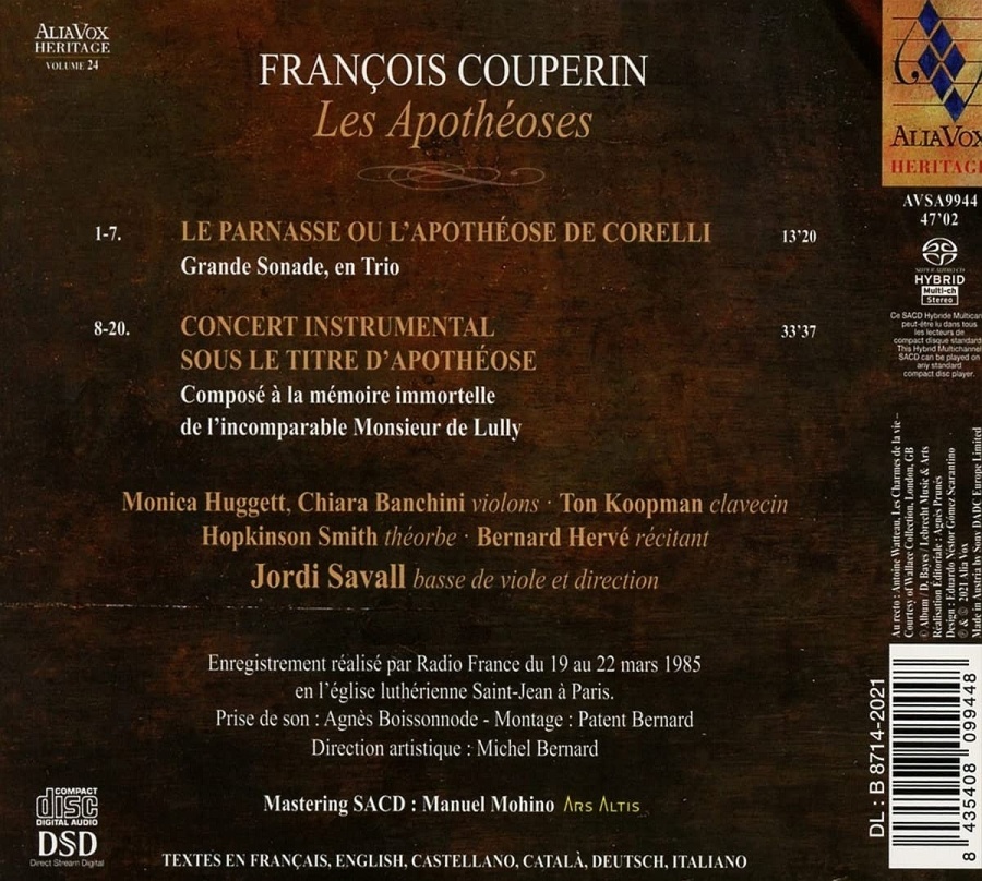 Couperin: Les Apothéoses - slide-1