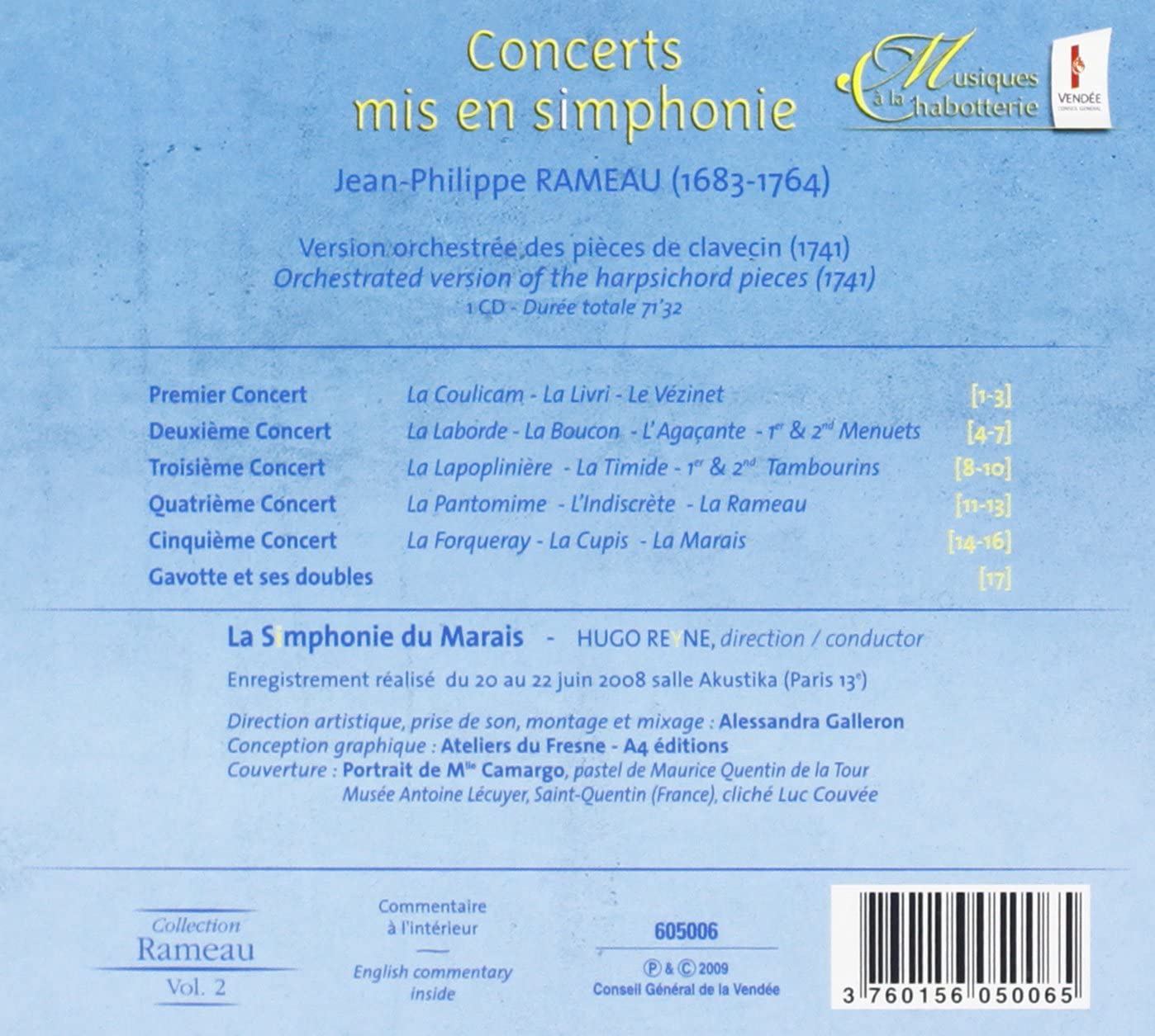 Rameau: Concerts mis en simphonie - slide-1