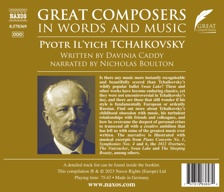 Great Composers in Words and Music: Tchaikovsky - slide-1