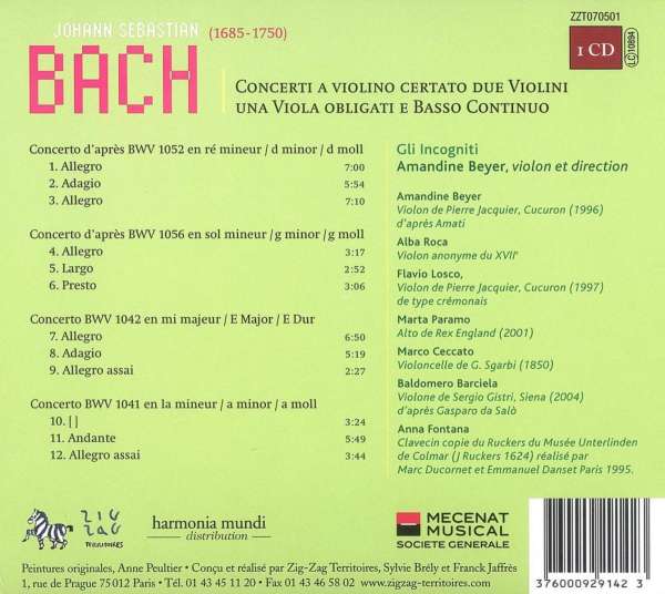 Bach: Concerti a violino - slide-1