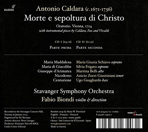 Caldara: Morte e sepoltura di Christo - slide-1