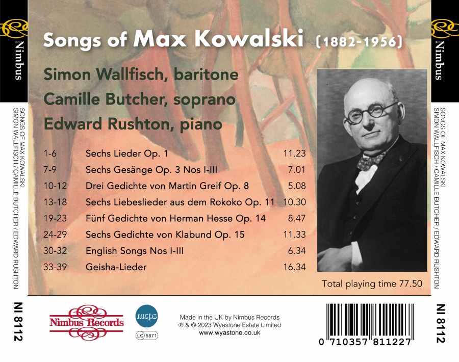 Songs of Max Kowalski - slide-1