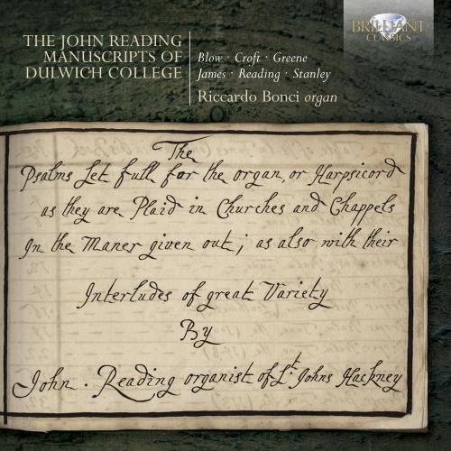 The John Reading Manuscripts of Dulwich College