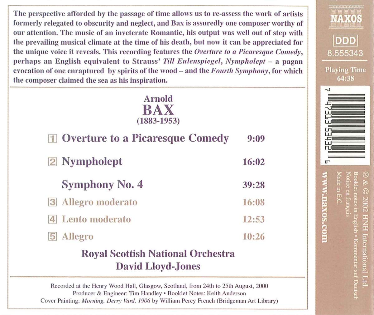 BAX: Symphony no. 4, Nympholept - slide-1