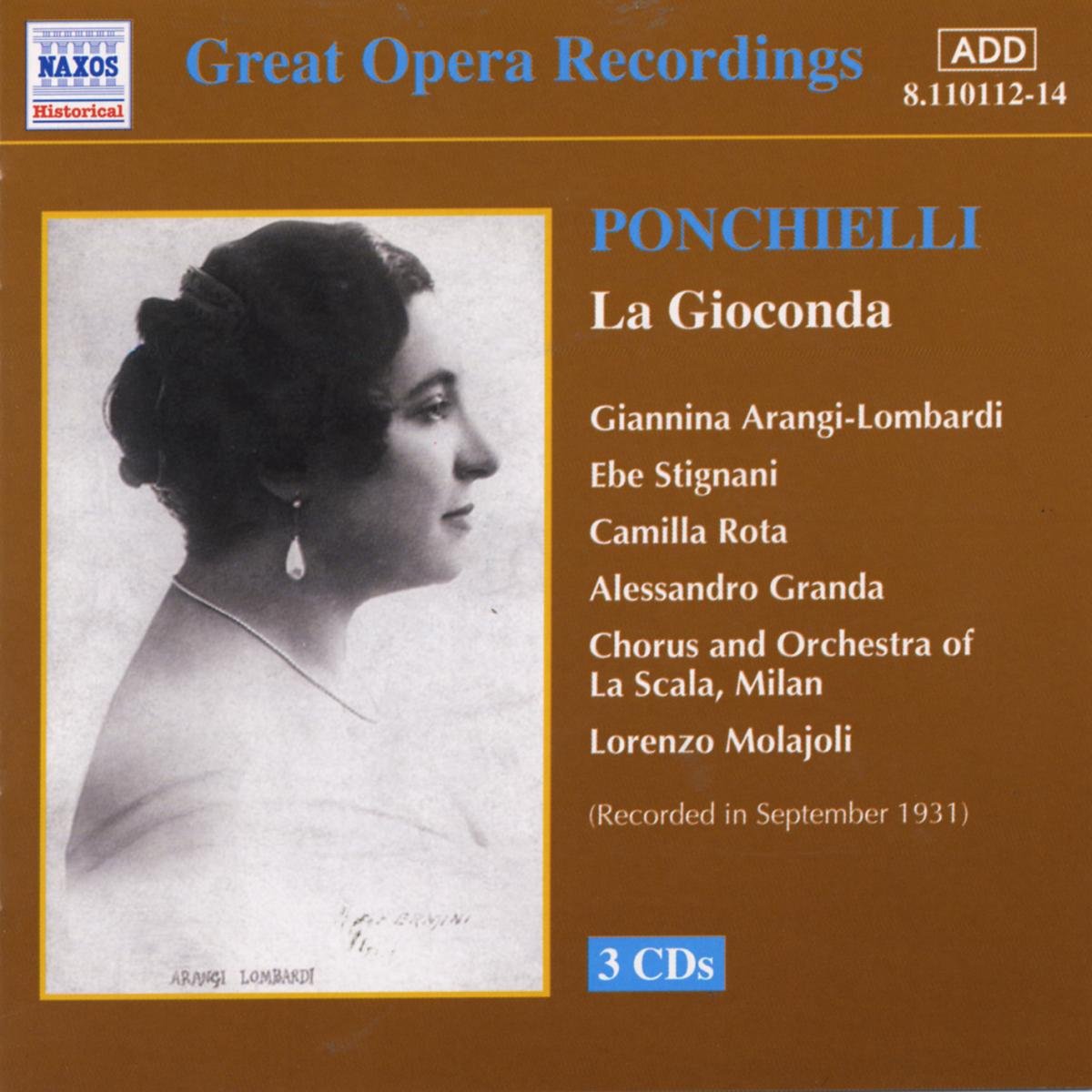 PONCHIELLI: La Gioconde