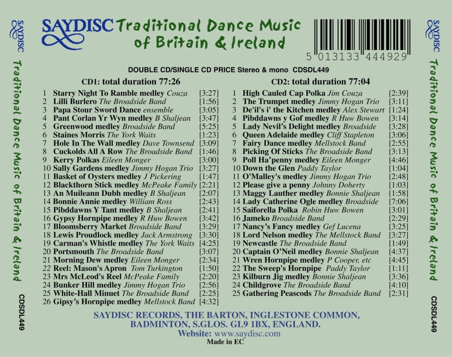 Traditional Dance Music of Britain & Ireland - slide-1