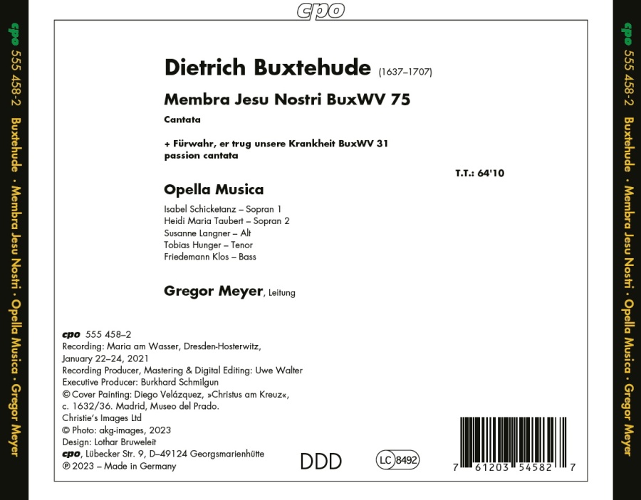 Buxtehude: Membra Jesu Nostri - slide-1