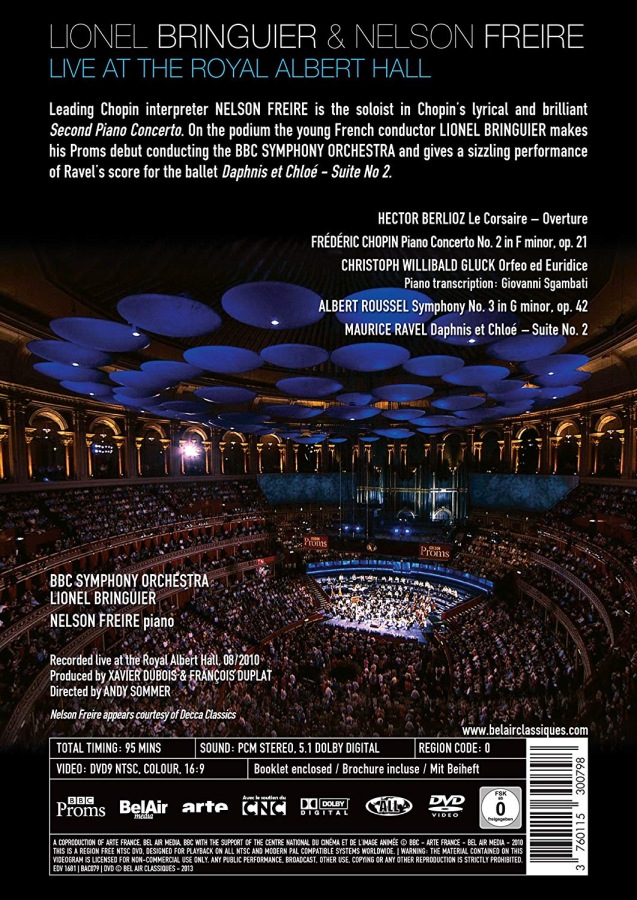 Lionel Bringuier & Nelson Freire Live Live at the Royal Albert Hall - slide-1