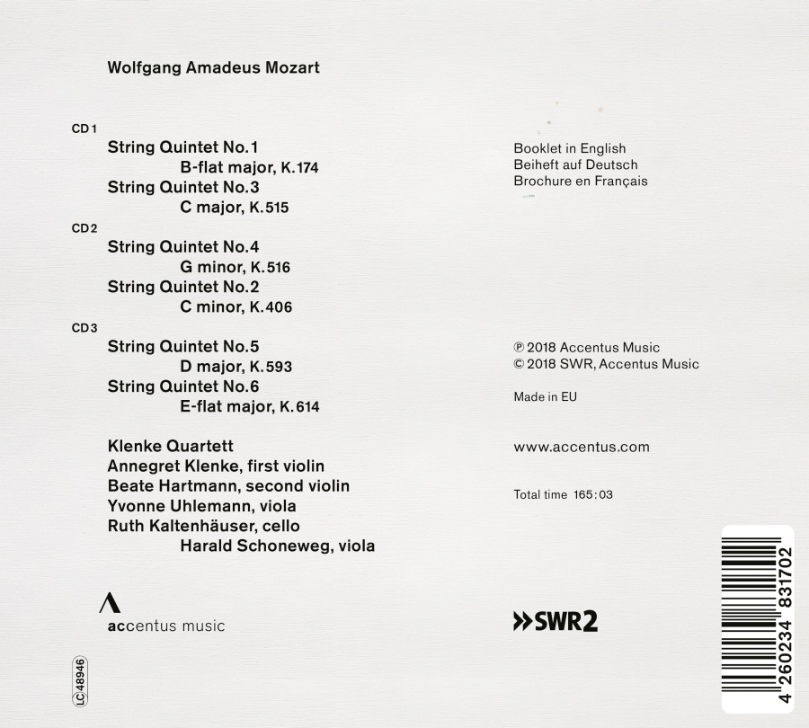 Mozart: The String Quintets - slide-1