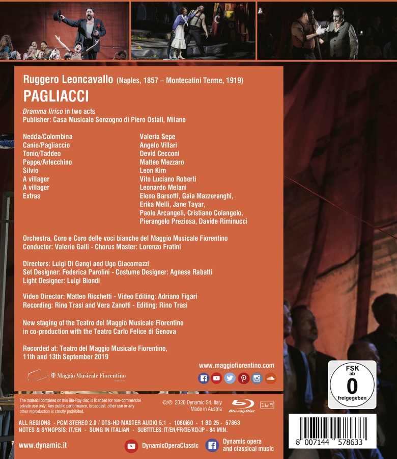 Leoncavallo: Pagliacci - slide-1