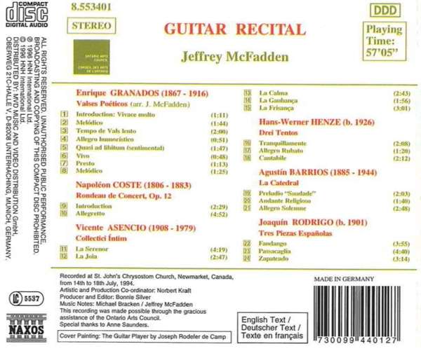 Guitar Recital: Jeffrey McFadden - slide-1