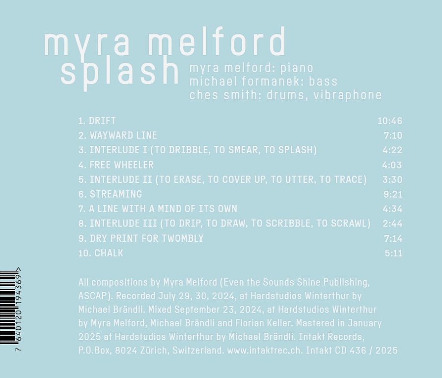 Myra Melford: Splash - slide-1