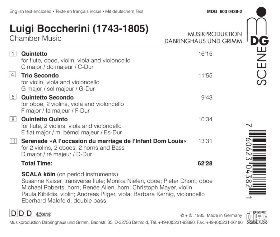 Boccherini: Chamber Music - slide-1