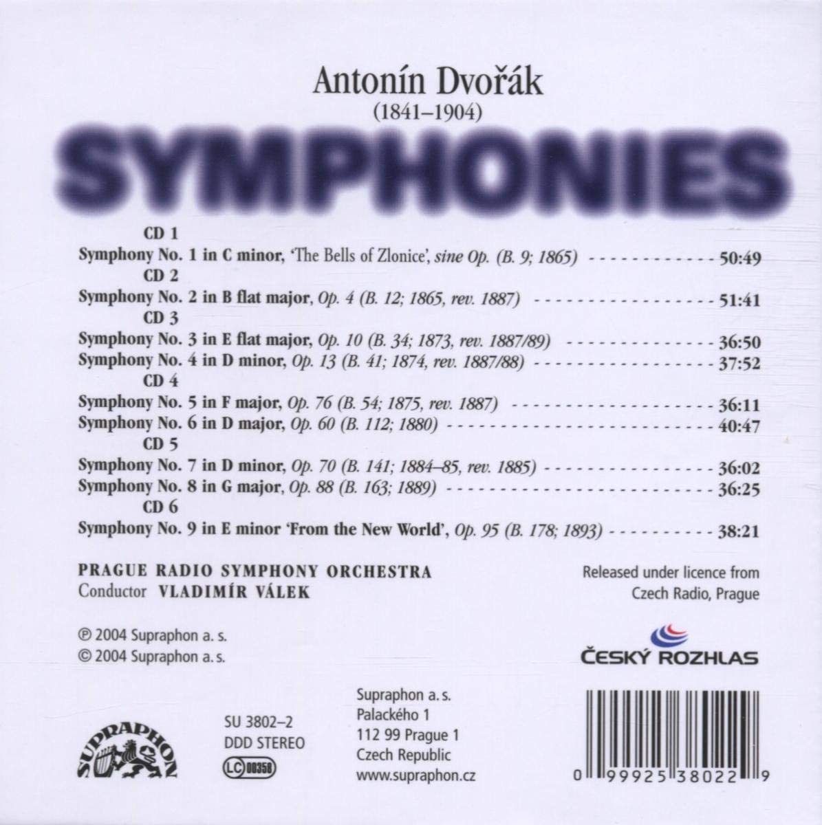 Dvorak: Symphonies 1-9 (Complete) - slide-1