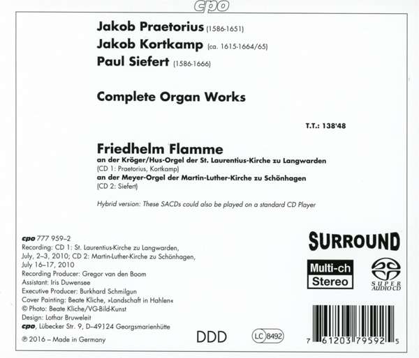 Praetorius & Siefert: Complete Organ Works - slide-1