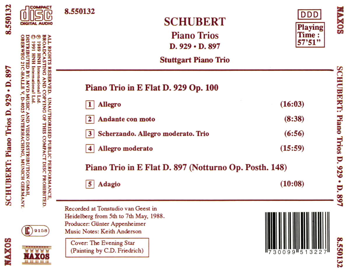 Schubert: Piano Trios D929+D897 - slide-1