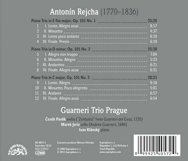 Reicha: Piano Trios Op. 101 Nos. 1-3 - slide-1