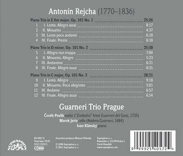 Reicha: Piano Trios Op. 101 Nos. 1-3 - slide-1