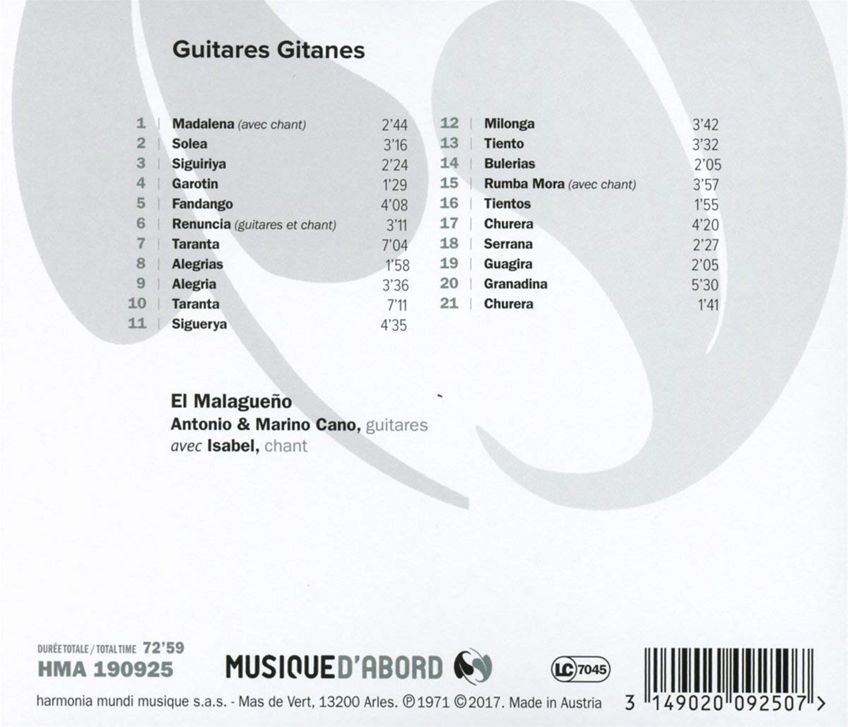 Hiszpania - flamenco, Guitares gitanes - slide-1