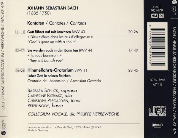 Bach: Himmelfahrts-Oratorium - slide-1
