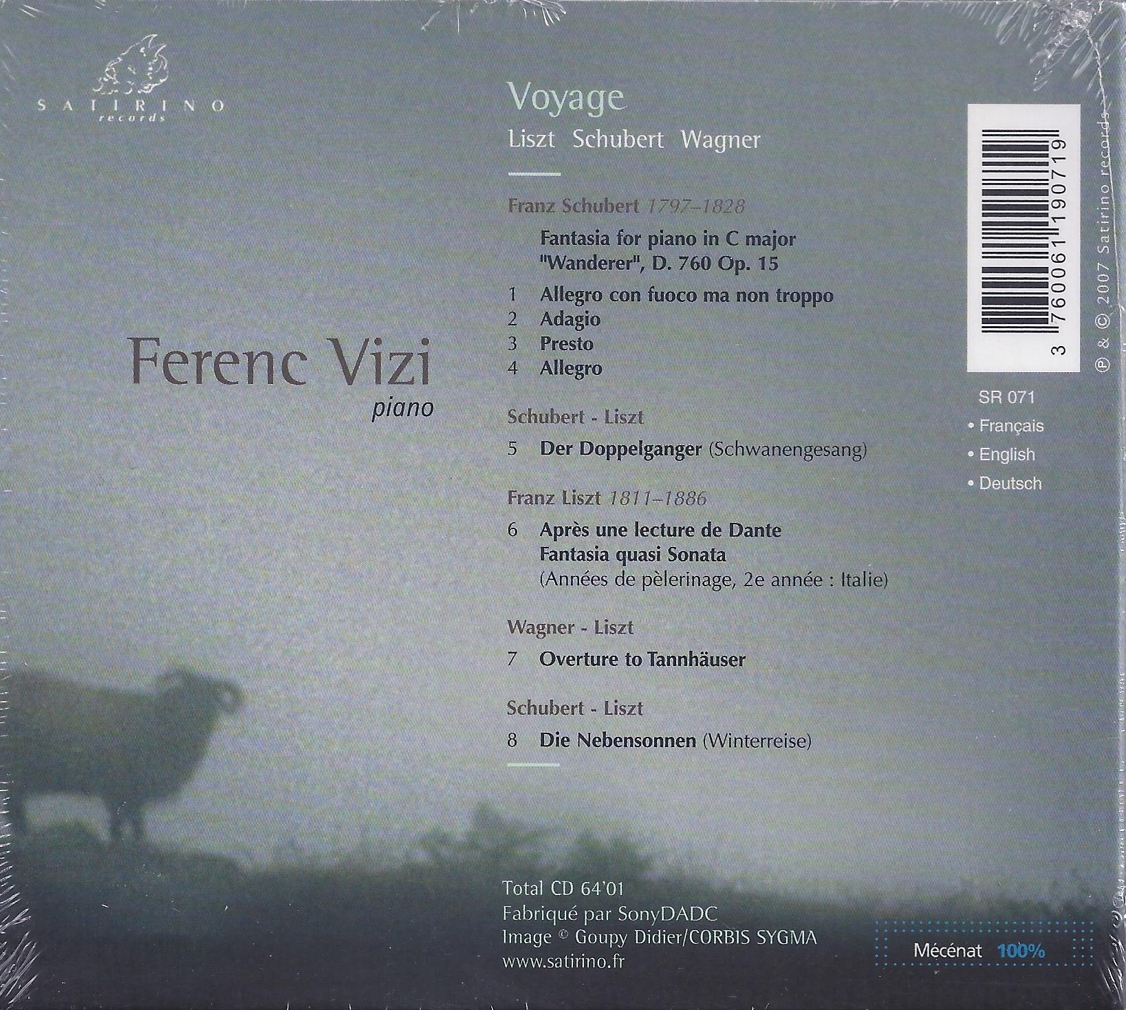 Liszt/Wagner/Schubert: Voyage - slide-1