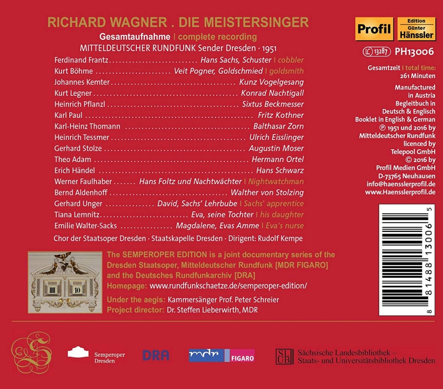 Wagner: Die Meistersinger von Nürnberg - slide-1