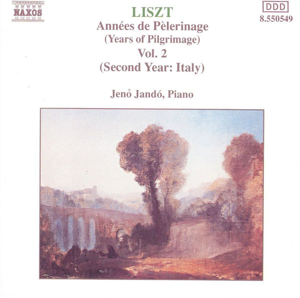 LISZT: Years of Pilgrimage 1
