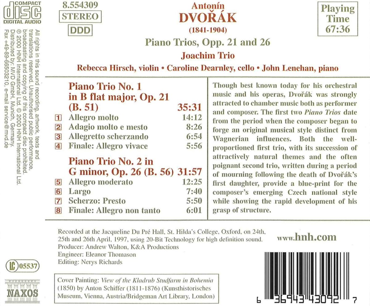 DVORAK: Piano Trios vol. 2 - slide-1