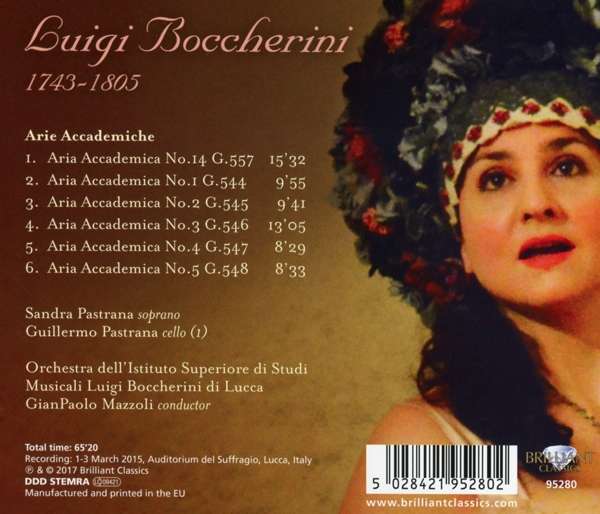 Boccherini: Arie accademiche for Soprano and Orchestra - slide-1