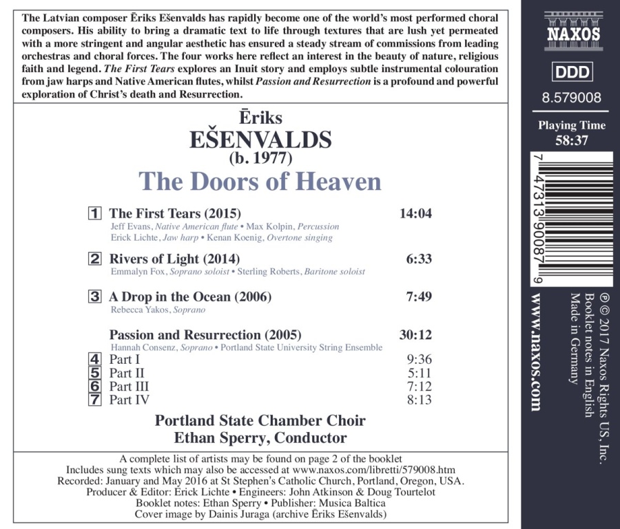 Esenvalds: The Doors of Heaven - slide-1