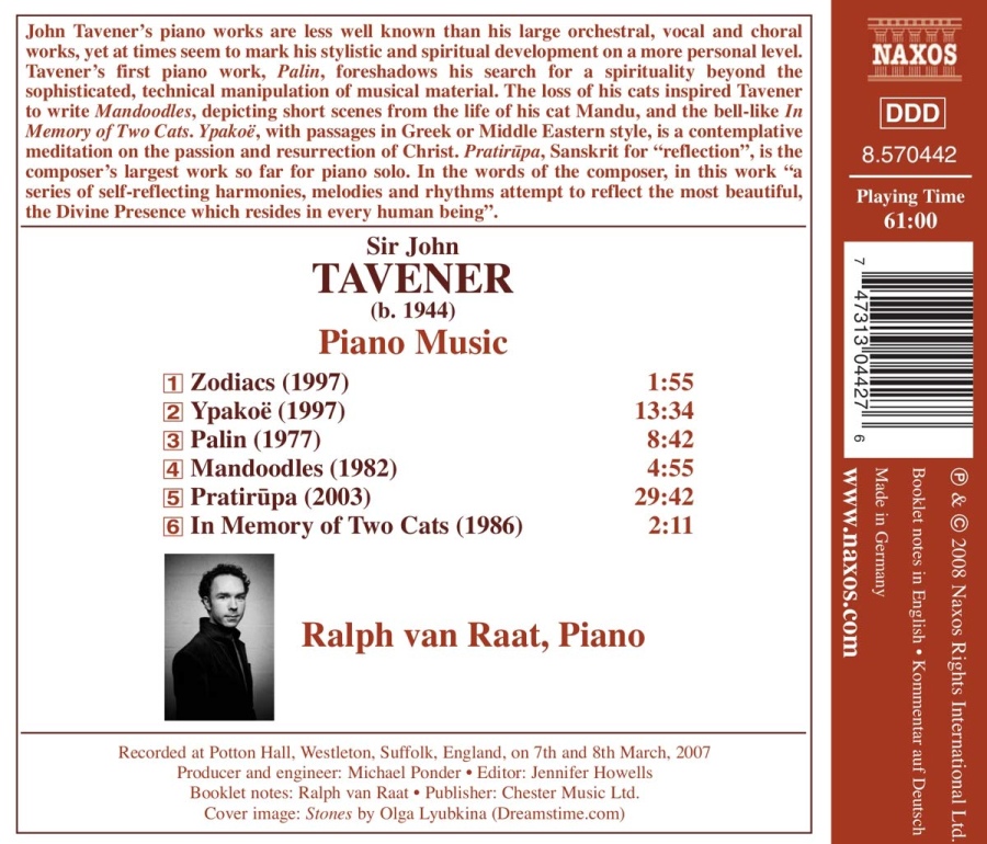 Taverner: Piano Music - slide-1