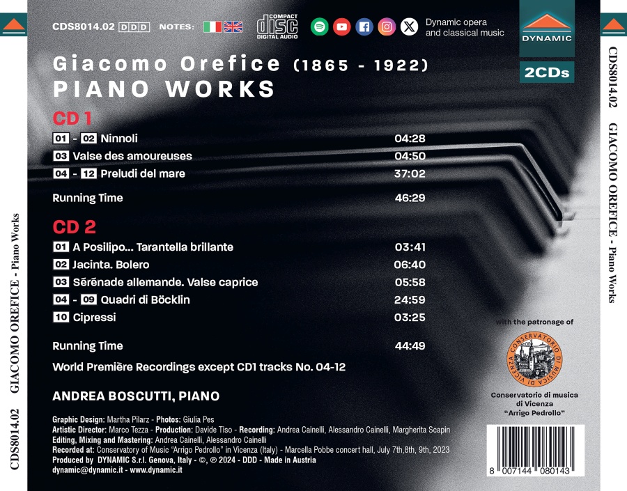 Orefice: Piano Works - slide-1