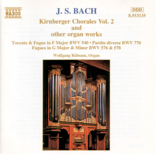 BACH: Kirnberger Chorales vol. 2