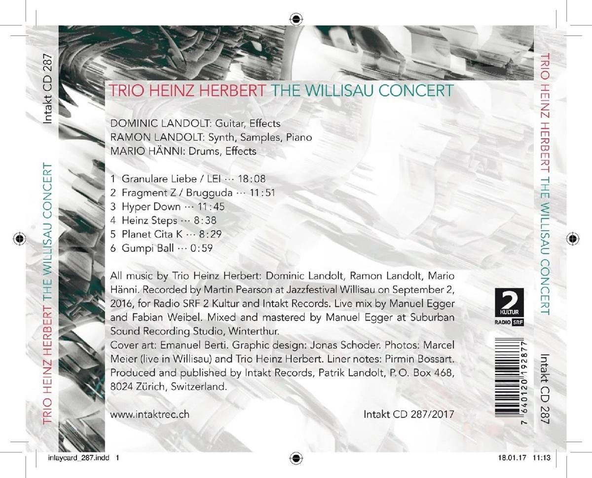 Trio Heinz Herbert: The Willisau Concert - slide-1