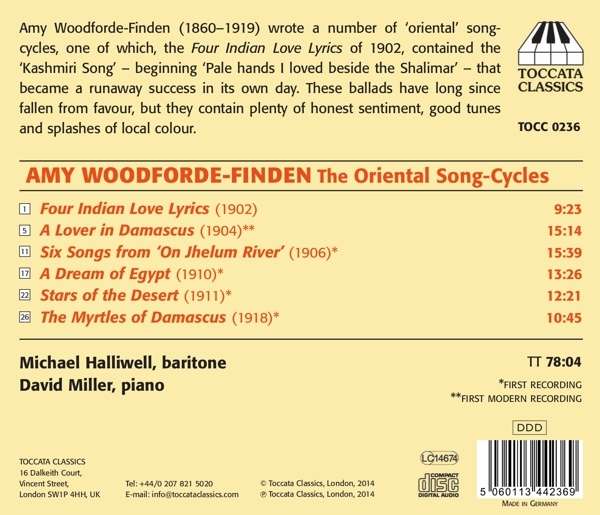 Woodforde-Finden: The Oriental Song-Cycles - slide-1