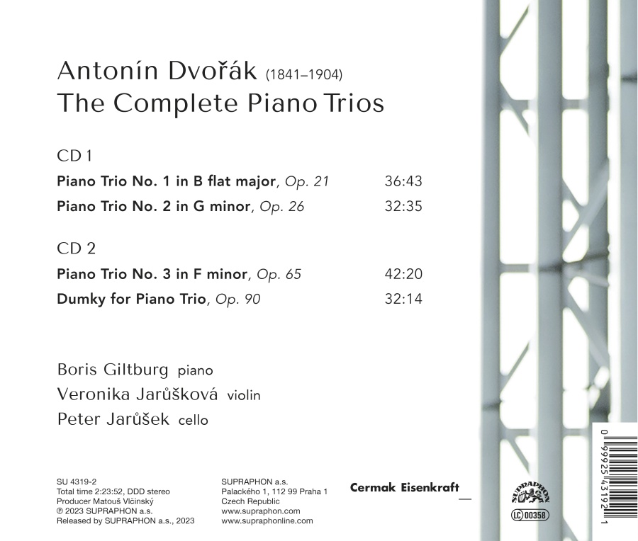 Dvořák: The Complete Piano Trios - slide-1