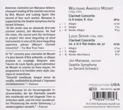  Mozart & Spohr - Clarinet Concertos - slide-1