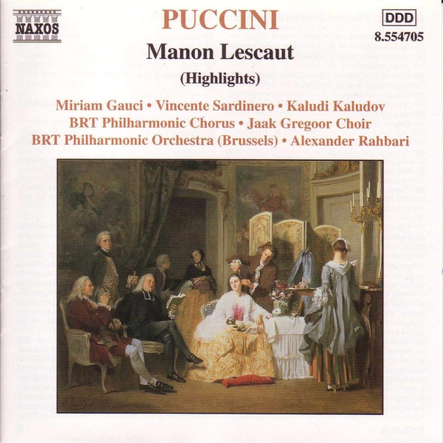 PUCCINI: Manon Lescaut (Highlights)